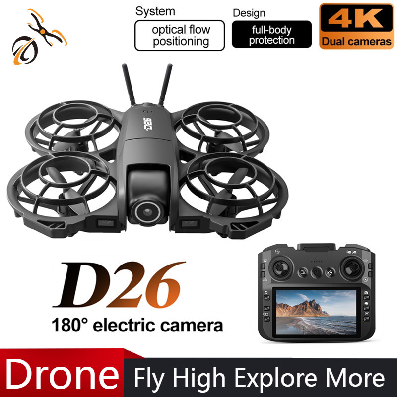 Drone Aerial Photography - D26 Drohne 4K Luftbild-HD 180 °