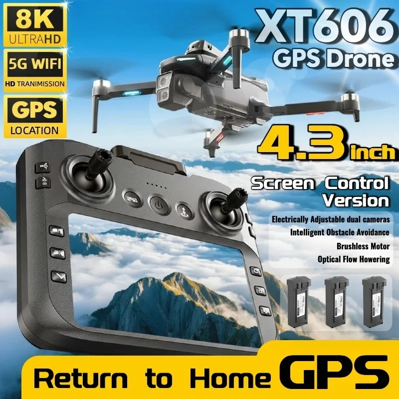 Drone Multispectral - Bestes Angebot XT606 MAX Drohne GPS