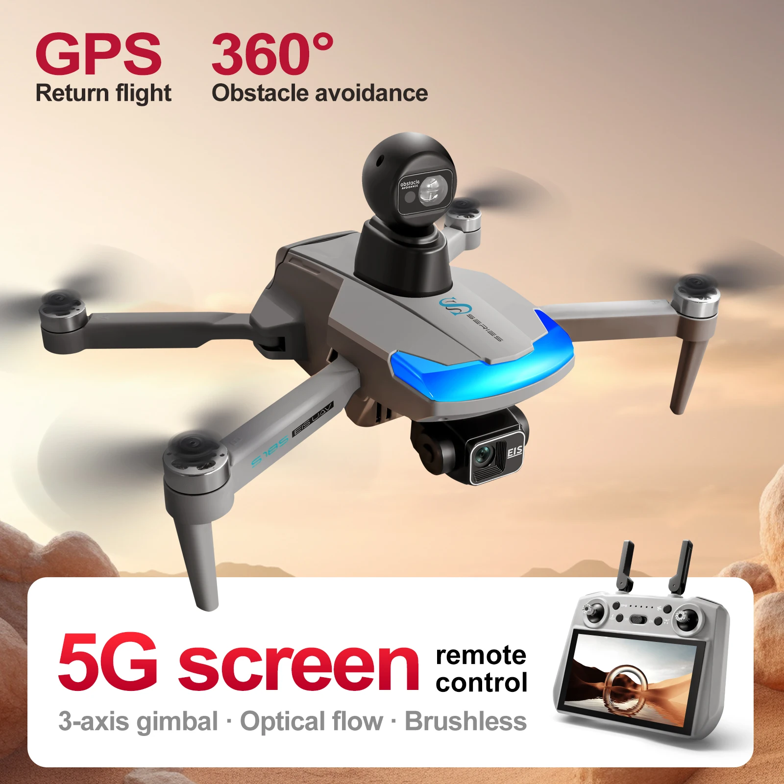 S185 Professionelle Drohne 2,7 – Drone Multispectral Bewertung und Preis